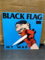 Black Flag-My War 12x12 inch acrylic print ,some