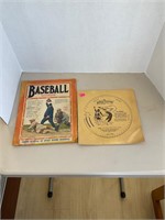 2 Antique Baseball Items