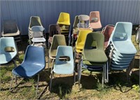 School Classroom Chairs Plastic/ Metal (50 plus)