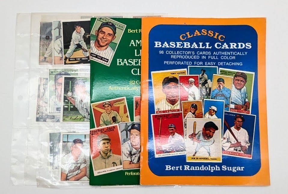 Classic Baseball Cards Reproduction