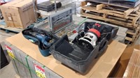 Box Of Power Tools And Drilling/Driving Kit