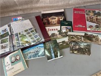 Colorized Postcards, 1986 calendar, stamps