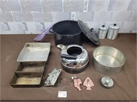 Canning pot, baking pans, water kettle, etc