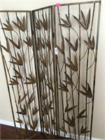 Metal Bamboo 3 Panel Divider/Balcony Panels