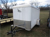 New  2016 10' X 5' Lark S/A Box Trailer,