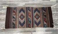 Vintage hand-woven kilim rug
