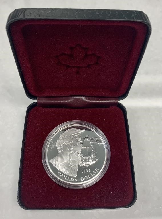 1995 Canada Proof Silver Dollar