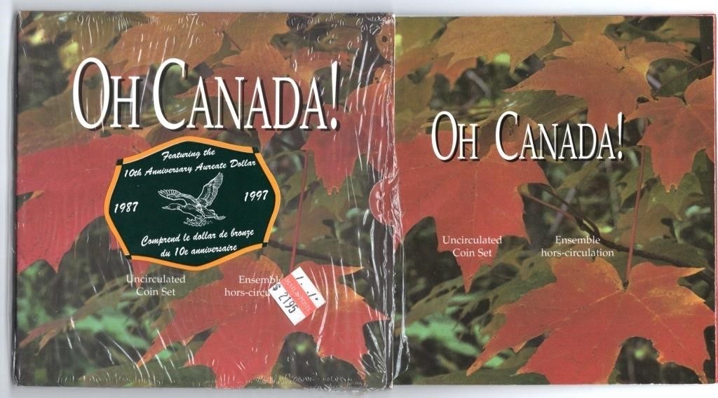 1997 Oh Canada! Uncirculated Coin Set