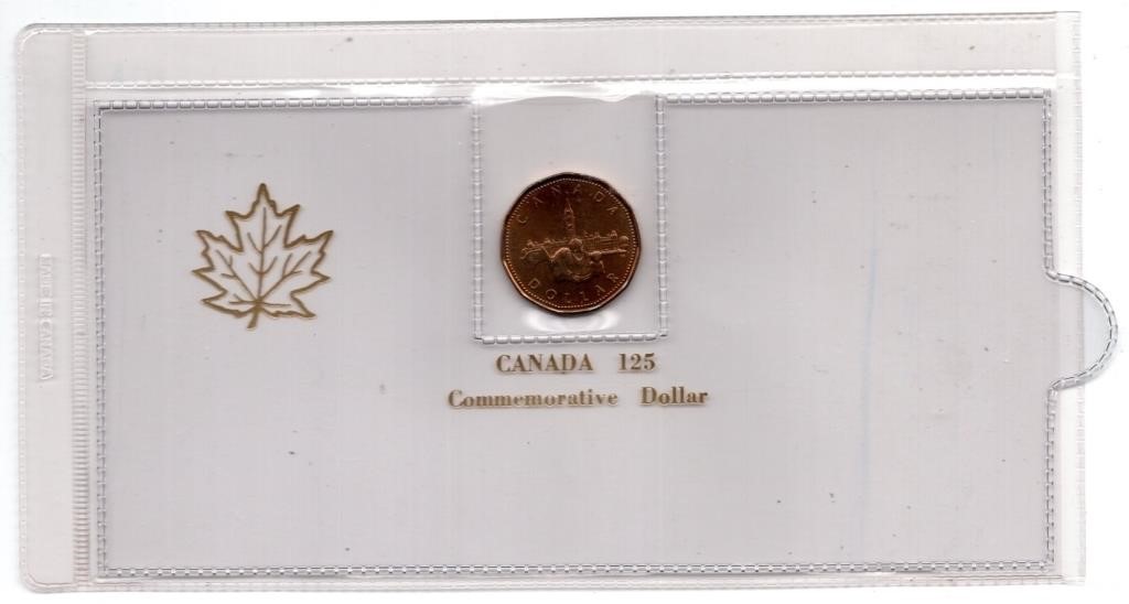1992 Canada 125 Commemorative Dollar