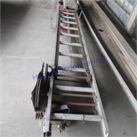 Shingle conveyor 13ft w/elect motor