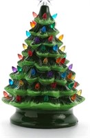 Ceramic Christmas Tree, Light Green