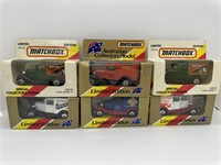 6 x Limited Edition Boxed Matchbox Models
