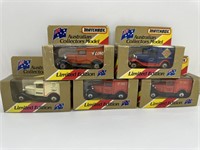 5 x Boxed Matchbox Limited Edition Models