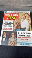 1973 Who's Who In TV All In The Family Cover & Son
