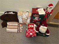 Christmas Decor, Throw & Sock Gift Set, & More