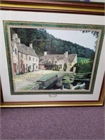 Beautifully Matted and Framed picture of House by