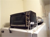 Toaster Oven, Pans, Racks