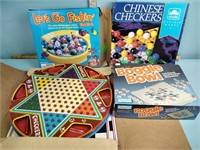 Board games including Ohio art Chinese checkers i