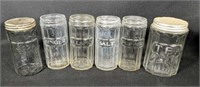 Vintage Hoosier Cabinet Spice Jars