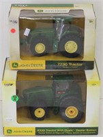 2x- Ertl JD 7730 & 8330 Tractors, 1/32, NIB