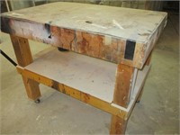 Workbench on Casters