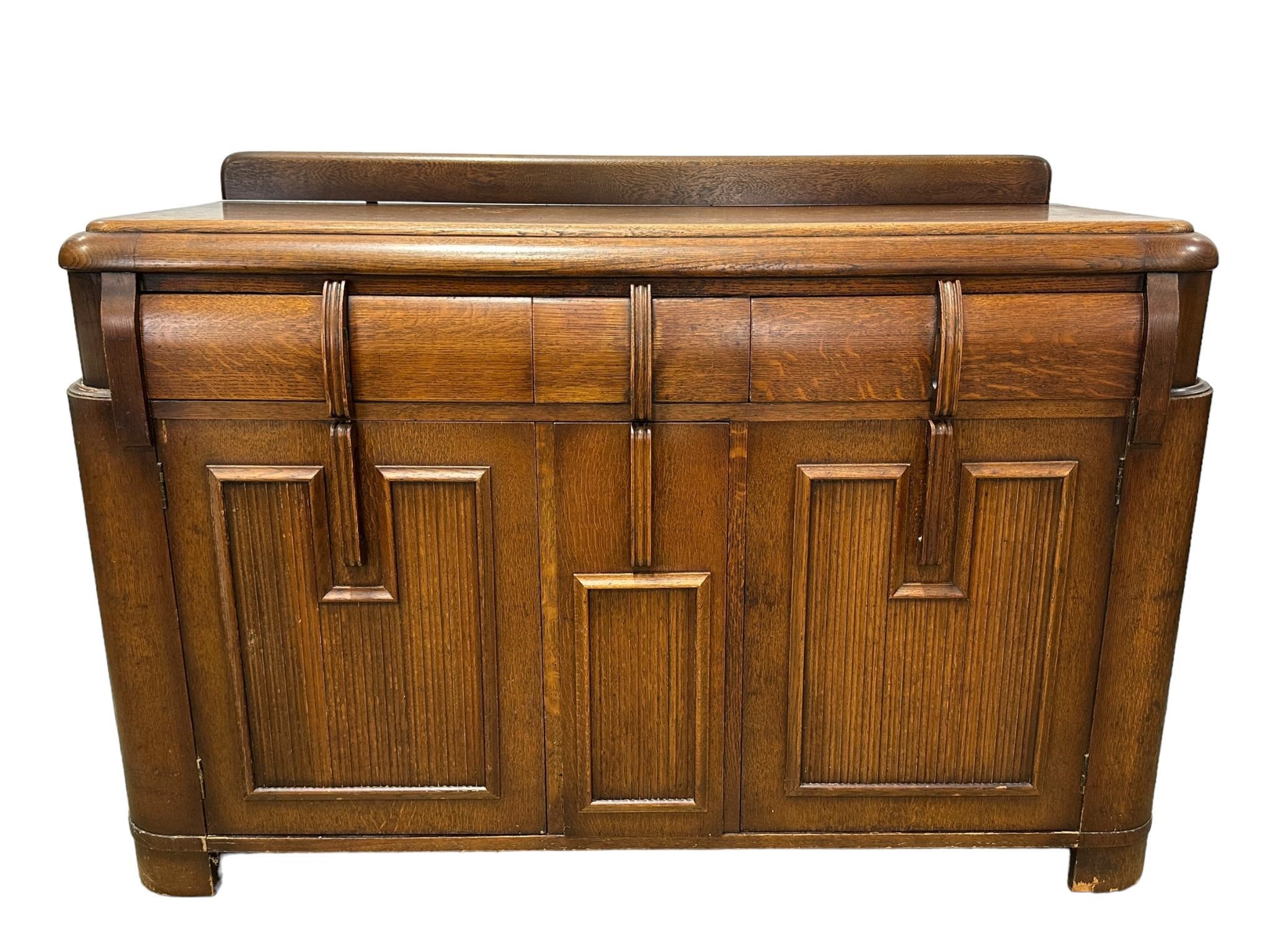 Antique Art Deco Sideboard By E. Gomme