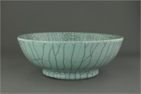 Chinese Large Guan Type Porcelain Bowl