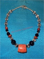 Large Stone Statement Necklace  (upstairs Living