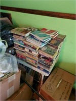 Collection of paperback books