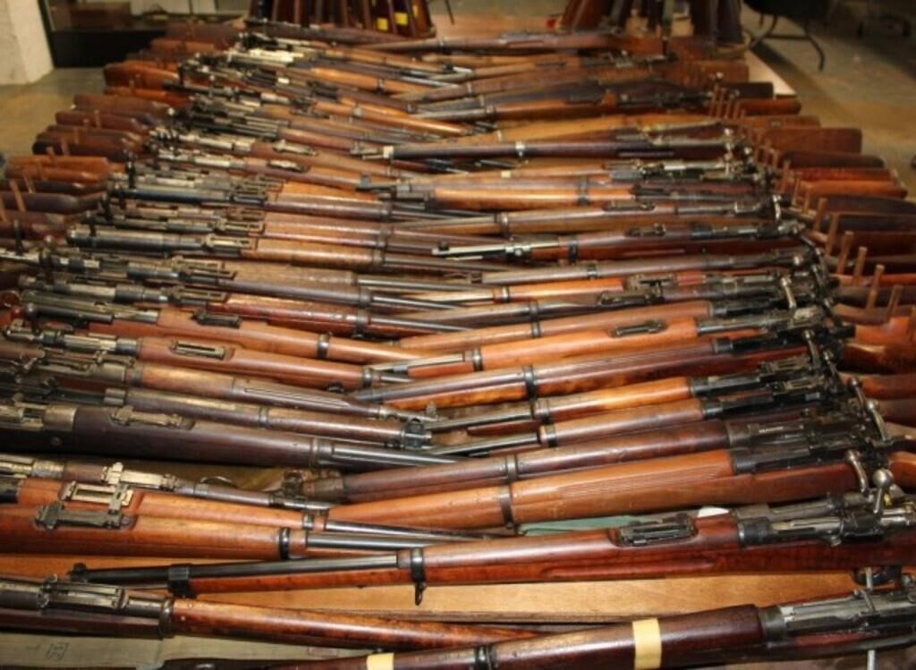Large Collection of Military Firearms