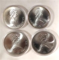 .925% Silver 1976 Series VI Olympic 4 Coin Set