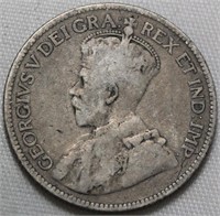 Canada 25 Cents 1934