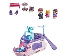 *Girls' Yacht Vacation Toy Playset, 4+*