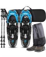 $90 Odoland 4-in-1 Lightweight Snow Shoes Set