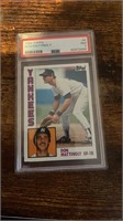 1984 Topps Don Mattingly #8 NM PSA 7 Yankees