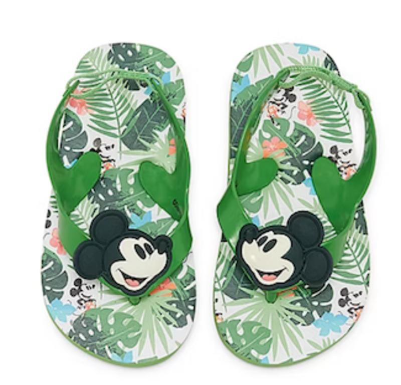 Kids Mickey Mouse Flip Flops Sz 13/1