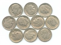 10 Roosevelt Silver Dimes