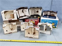 1/16 IH, Case, & Massey Harris Toy Boxes