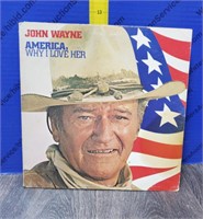 John Wayne AMERICA Why I Love Her Album