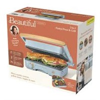 2-in-1 Panini Press & Grill  Cornflower Blue