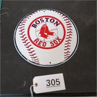 Boston Red Sox Tin Sign