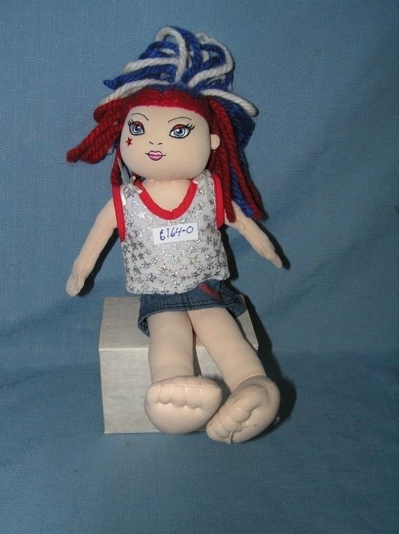 Vintage Ty Beanie boppers type doll toy