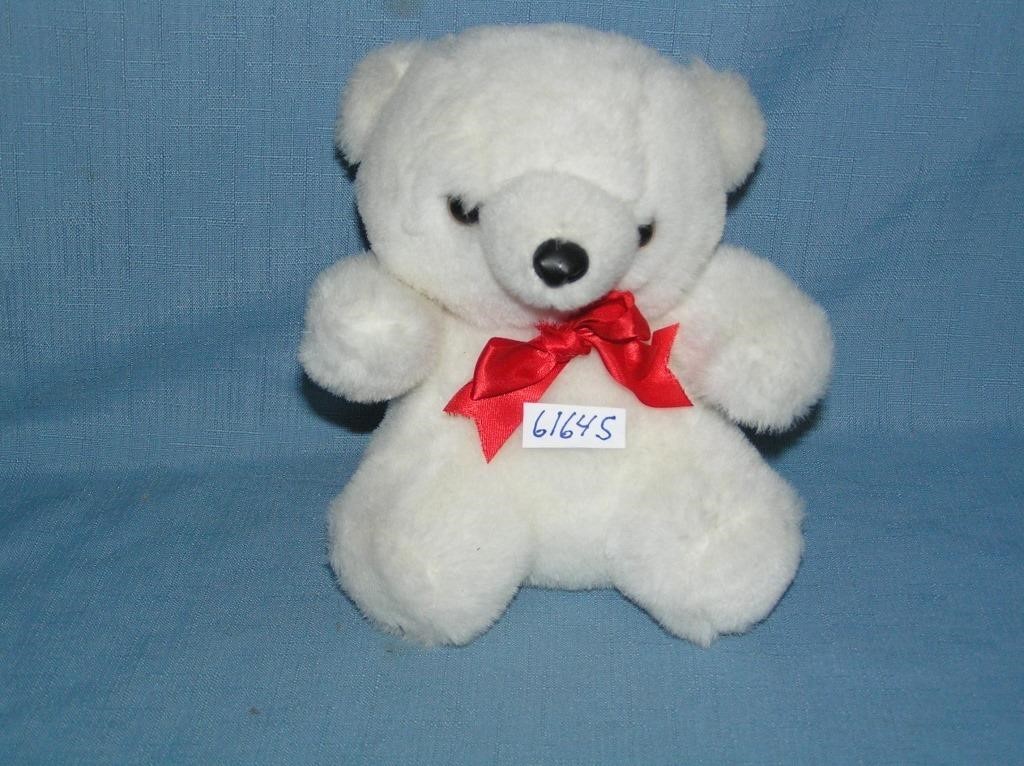 Vintage bear plush toy