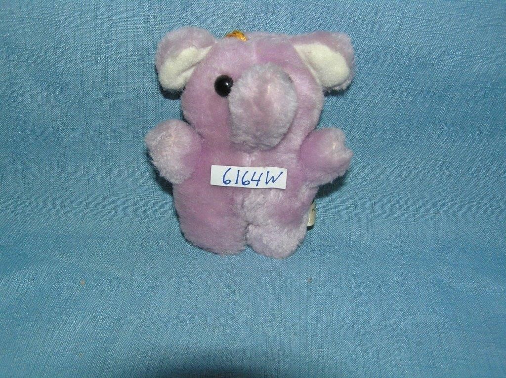 Vintage plush elephant toy