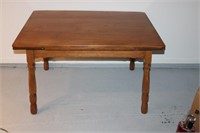 Maple Dinette Table with Pull Out Leaves