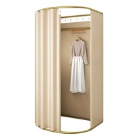 Clothing Store Fitting Room with Shading Curtain,