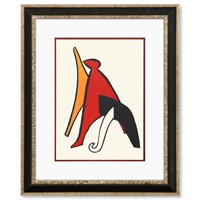 Alexander Calder- Lithograph "DLM141 - LUNE JAUNE