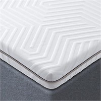 BedStory 3 Inch Memory Foam Mattress Topper T