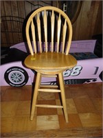 Oak Bar Stool and shaker type chair