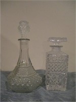 crystal decanters .